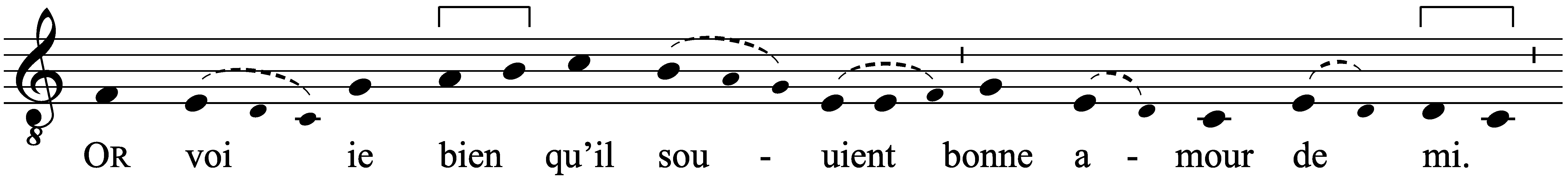 Work musical notation
